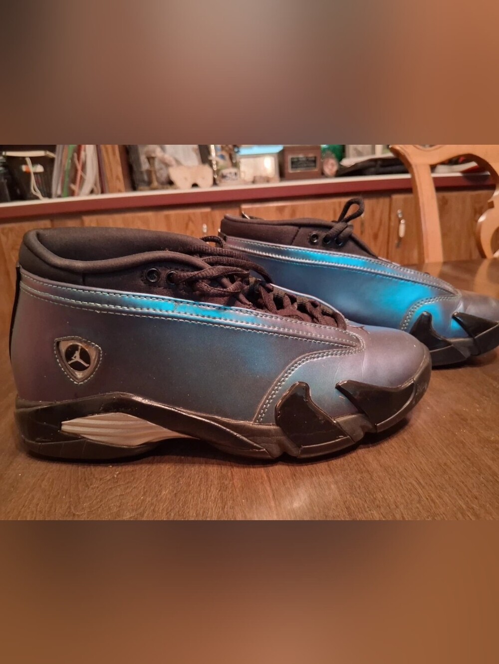 Jordan 14 Retro Love Letter Sneaker DH4121-300 Women’s 7 mineral teal